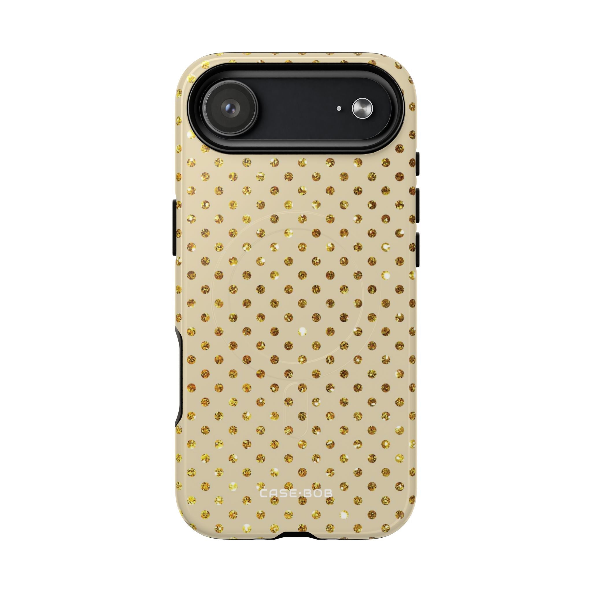 Gold Sparkle Grid iPhone 17 Air Case - Tough+