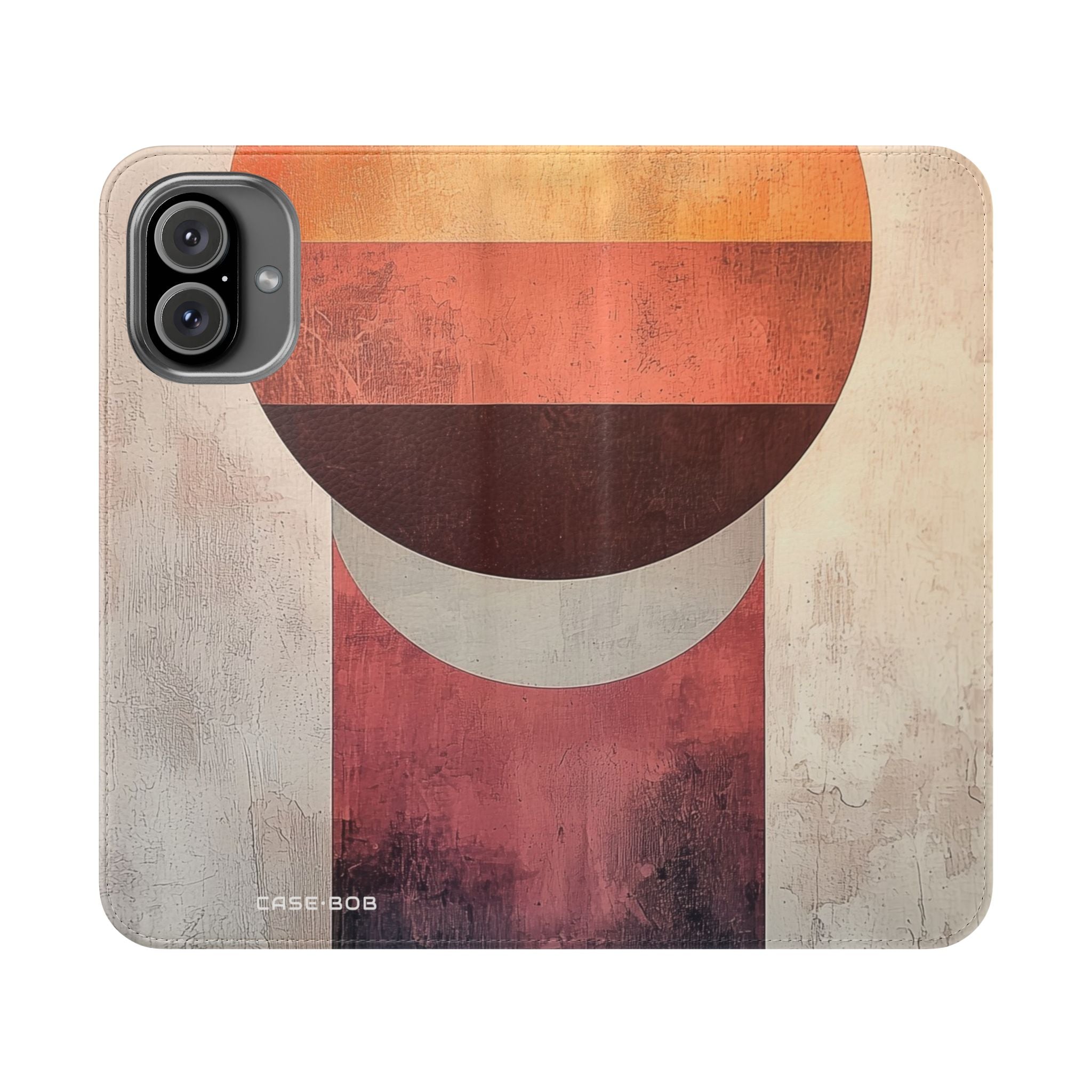 Bicolor Orb Gradient - iPhone 16 Plus Case - Wallet