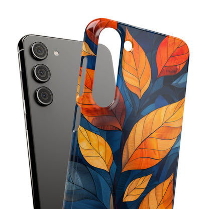 Stained Glass Blossoms Samsung S23 - Slim Phone Case