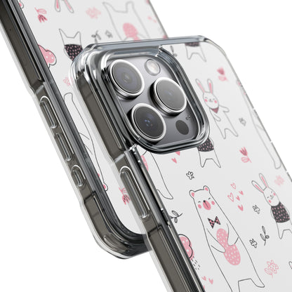 Bears Dance Playfully iPhone Case - Impact