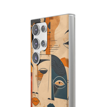 Cubist Introspection | Flexible Phone Case for Samsung Galaxy