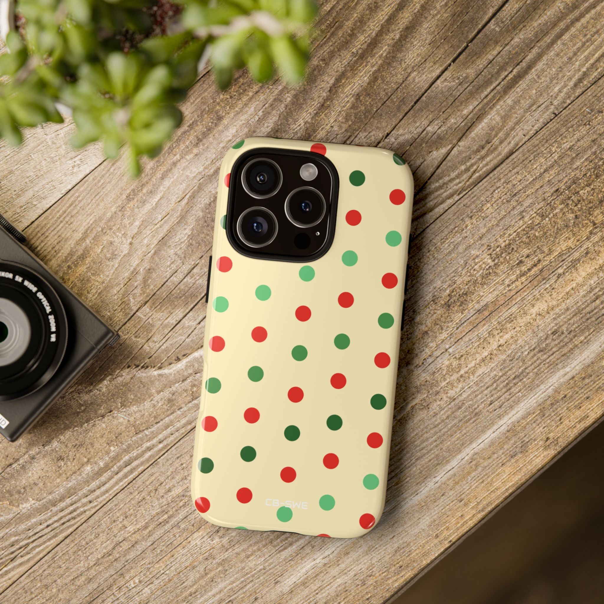 Colorful Dots Dance - iPhone Case
