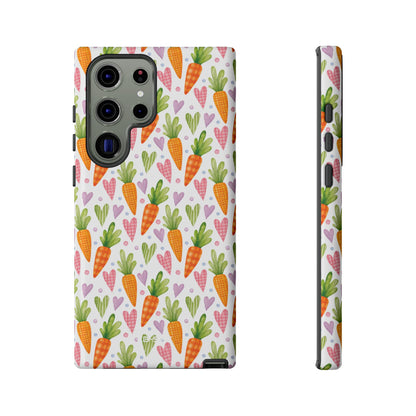Carrots Embrace Hearts - Samsung Case