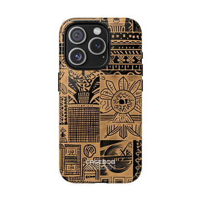 Tribal Echo Faces iPhone 15 - Robust+