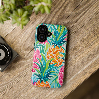 Pineapples Dance Bright - iPhone Case