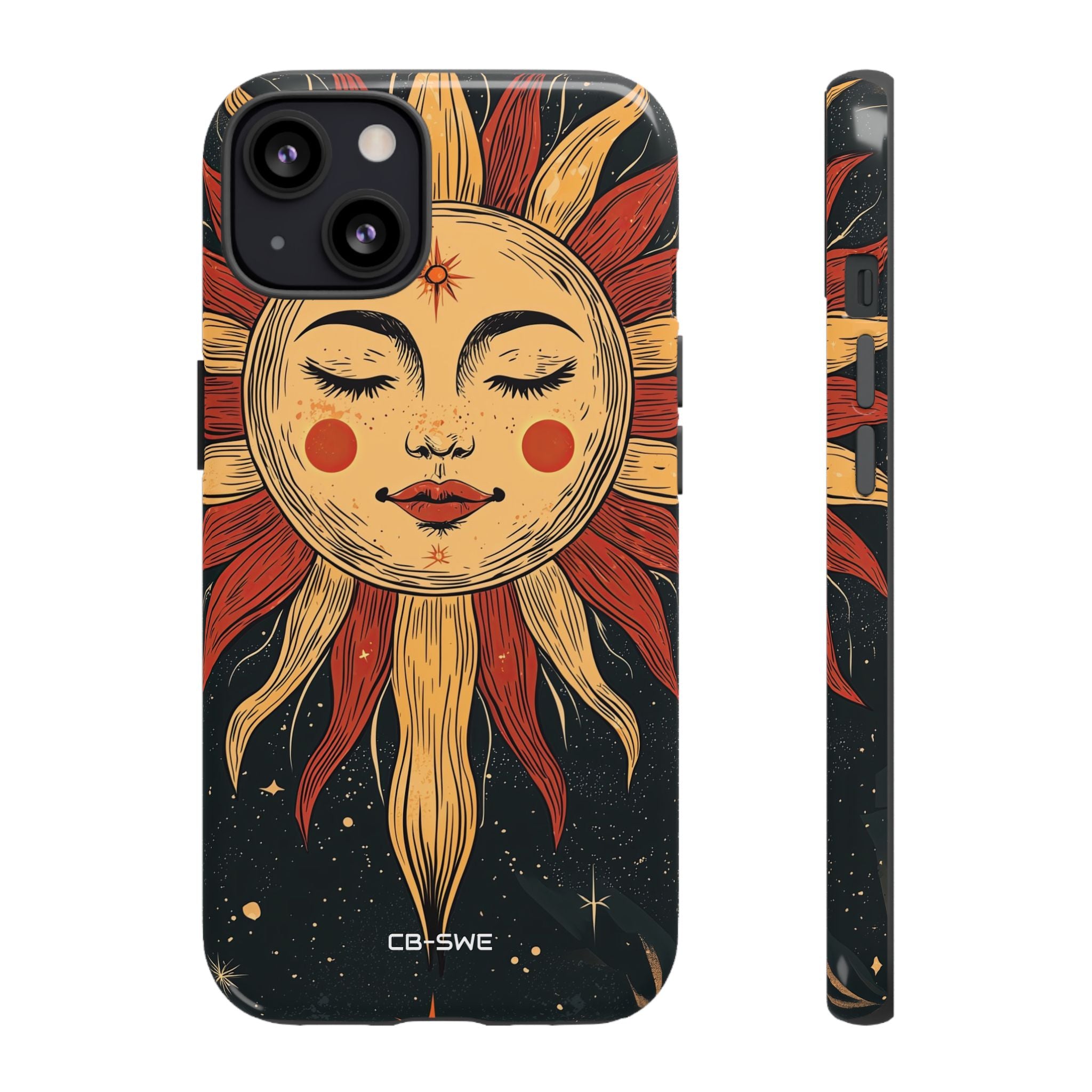 Sunshine Embraces Stars - iPhone Case