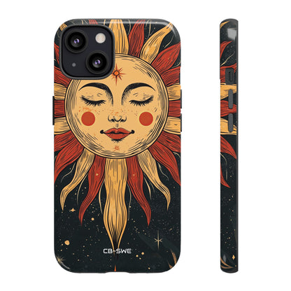 Sunshine Embraces Stars - iPhone Case