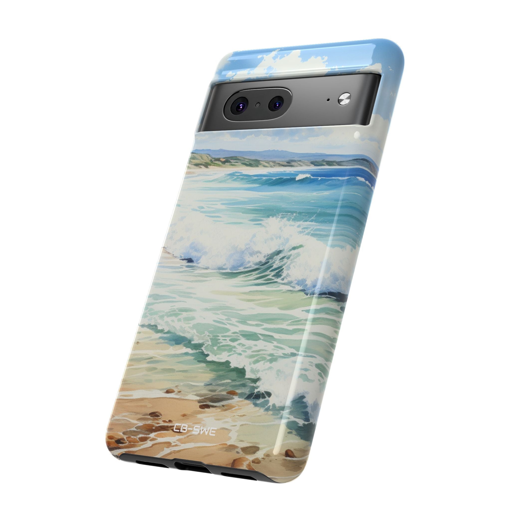 Serene Coastal Watercolors - Google Pixel Case