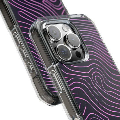 Contour Waveflow iPhone 16 - Clear Impact Phone Case