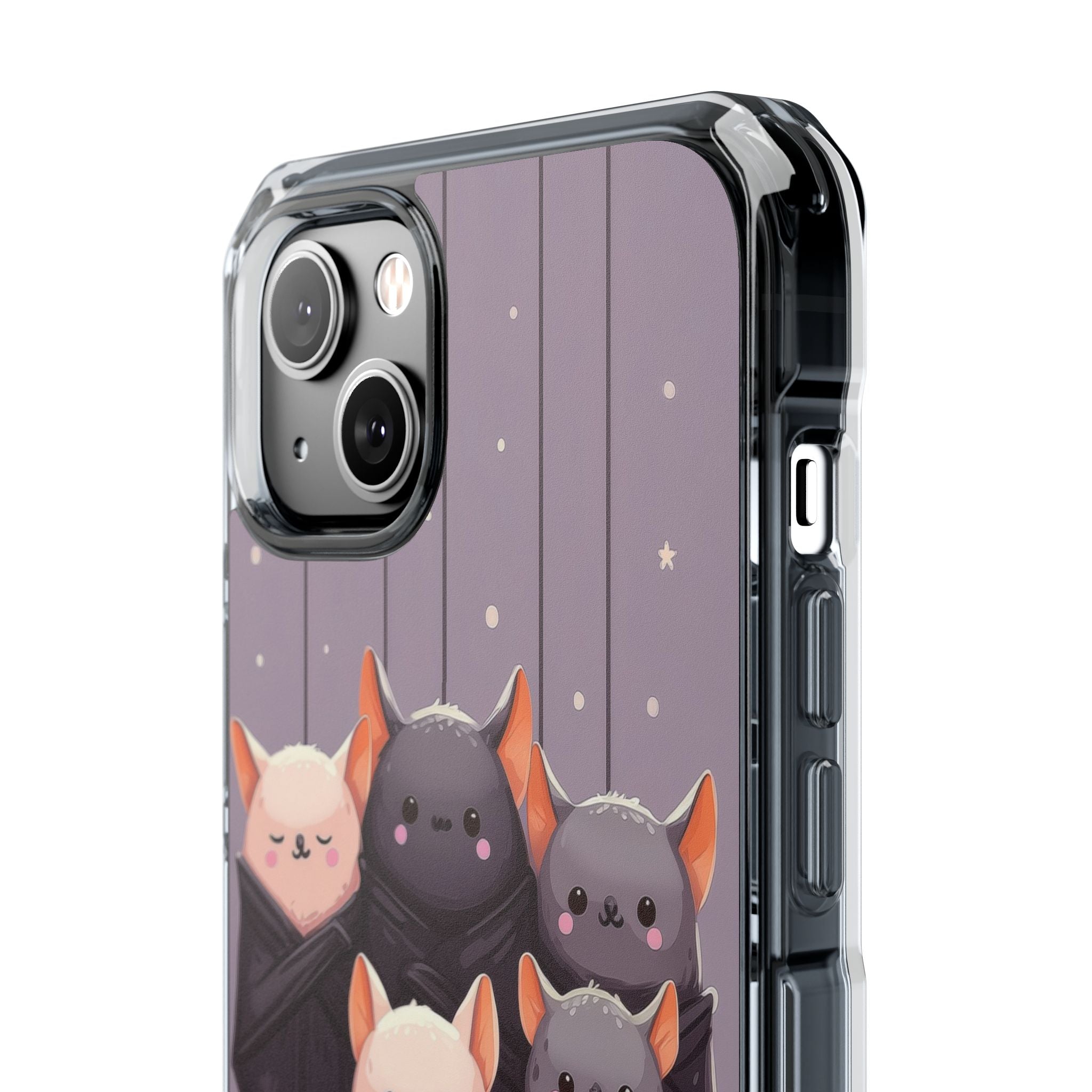 Playful Bats Hang iPhone Case - Impact