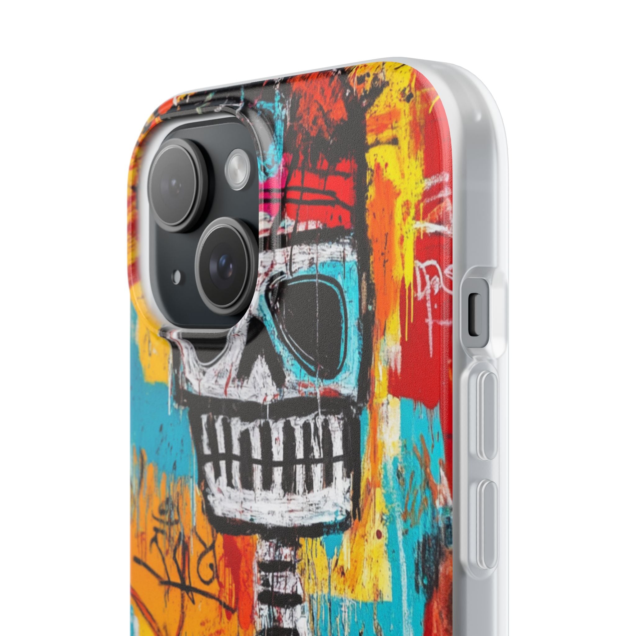Skeleton Riot iPhone 15 Case - Soft