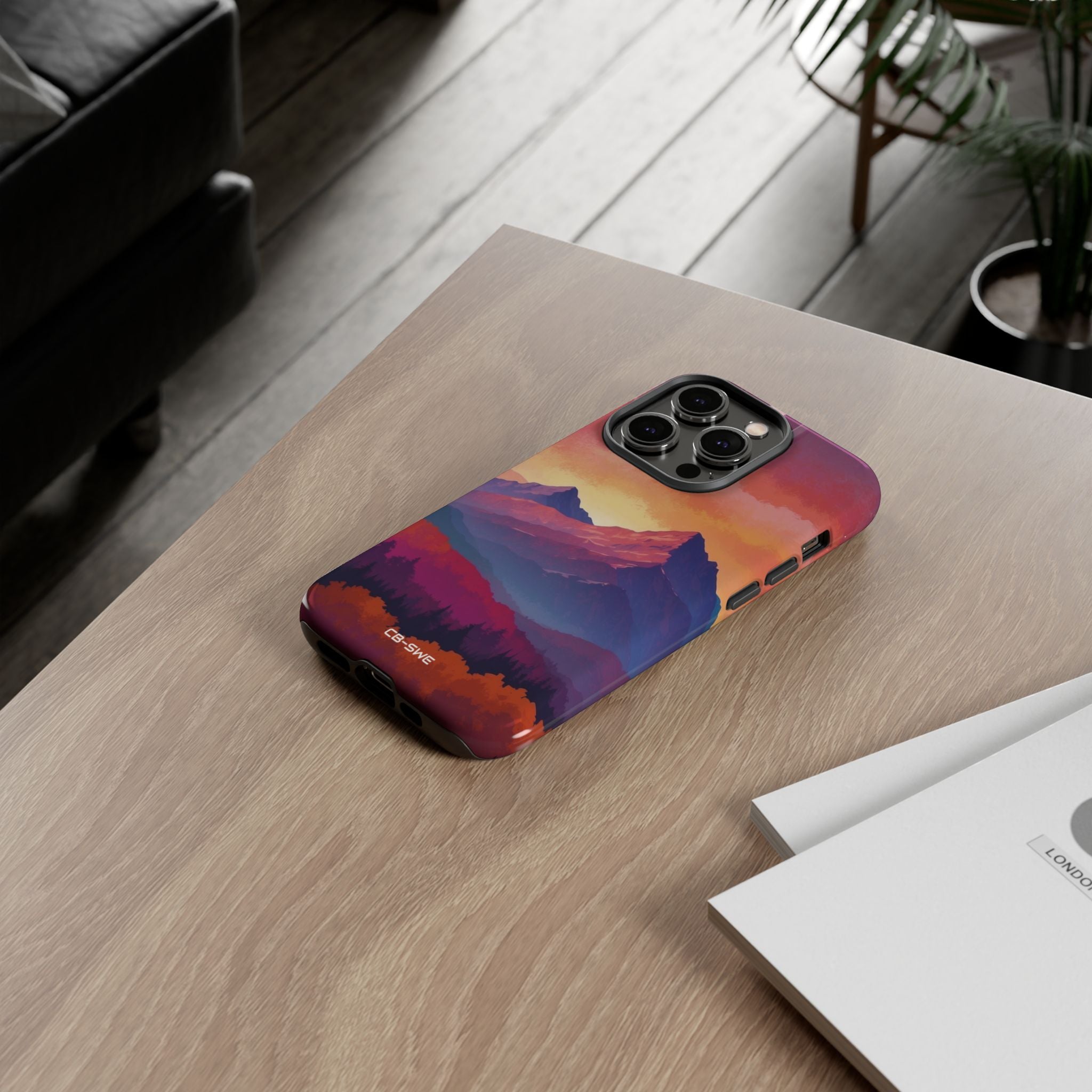 Mountain Peaks Rise - iPhone Case