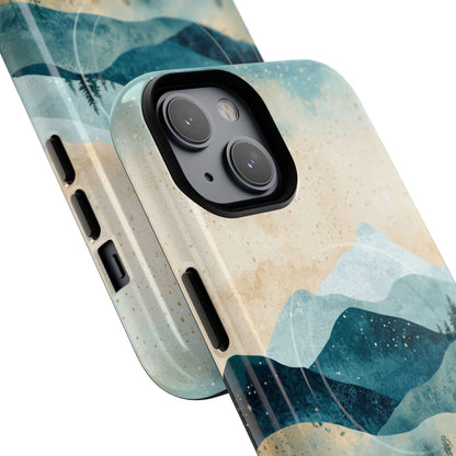 Moonlit Mountains iPhone 14 Case - Tough+