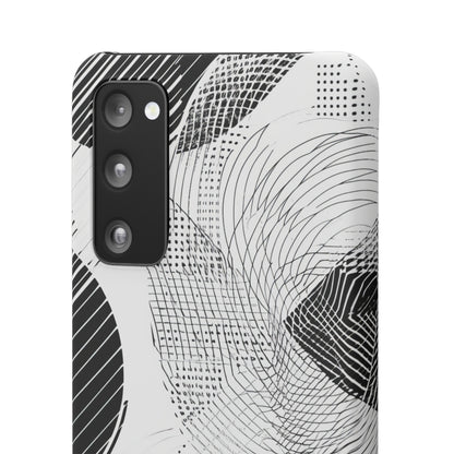 Monochrome Dynamics | Slim Phone Case for Samsung