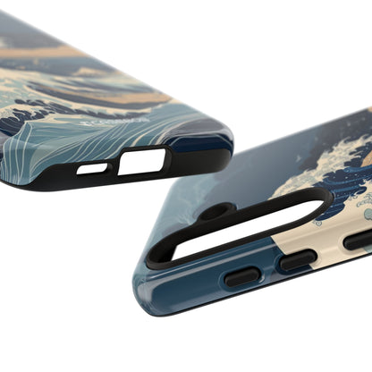 Ocean's Majesty: Ukiyo-e Waves - For Samsung S24