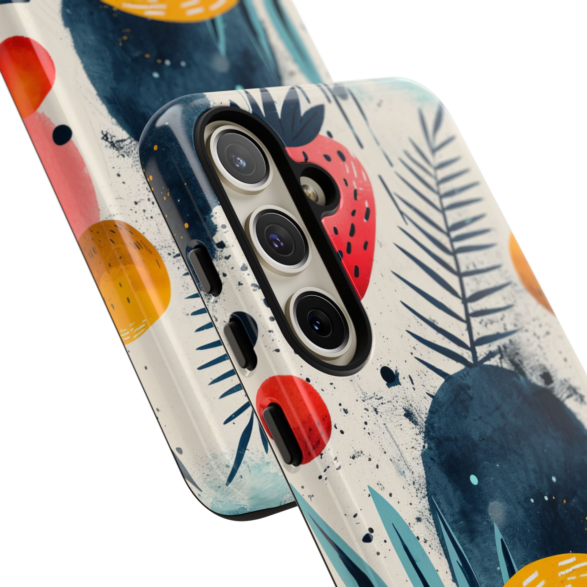 Vibrant Fruit Canvas - Tough Samsung S24 Phone Case