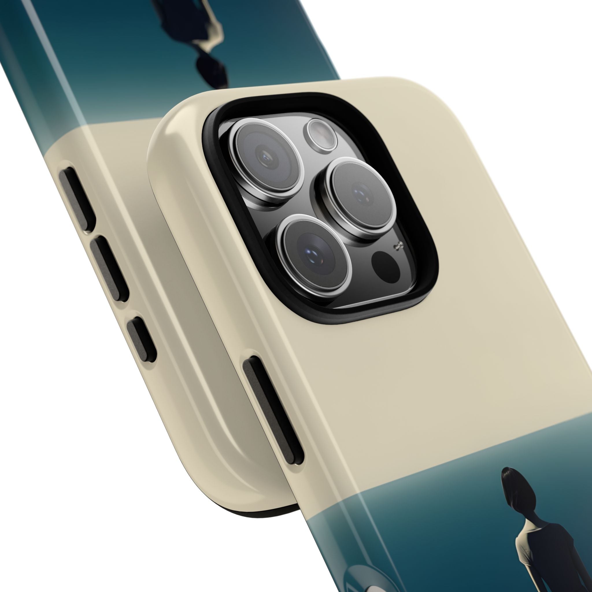 Dockside Silhouette iPhone 16 Pro Case - Tough