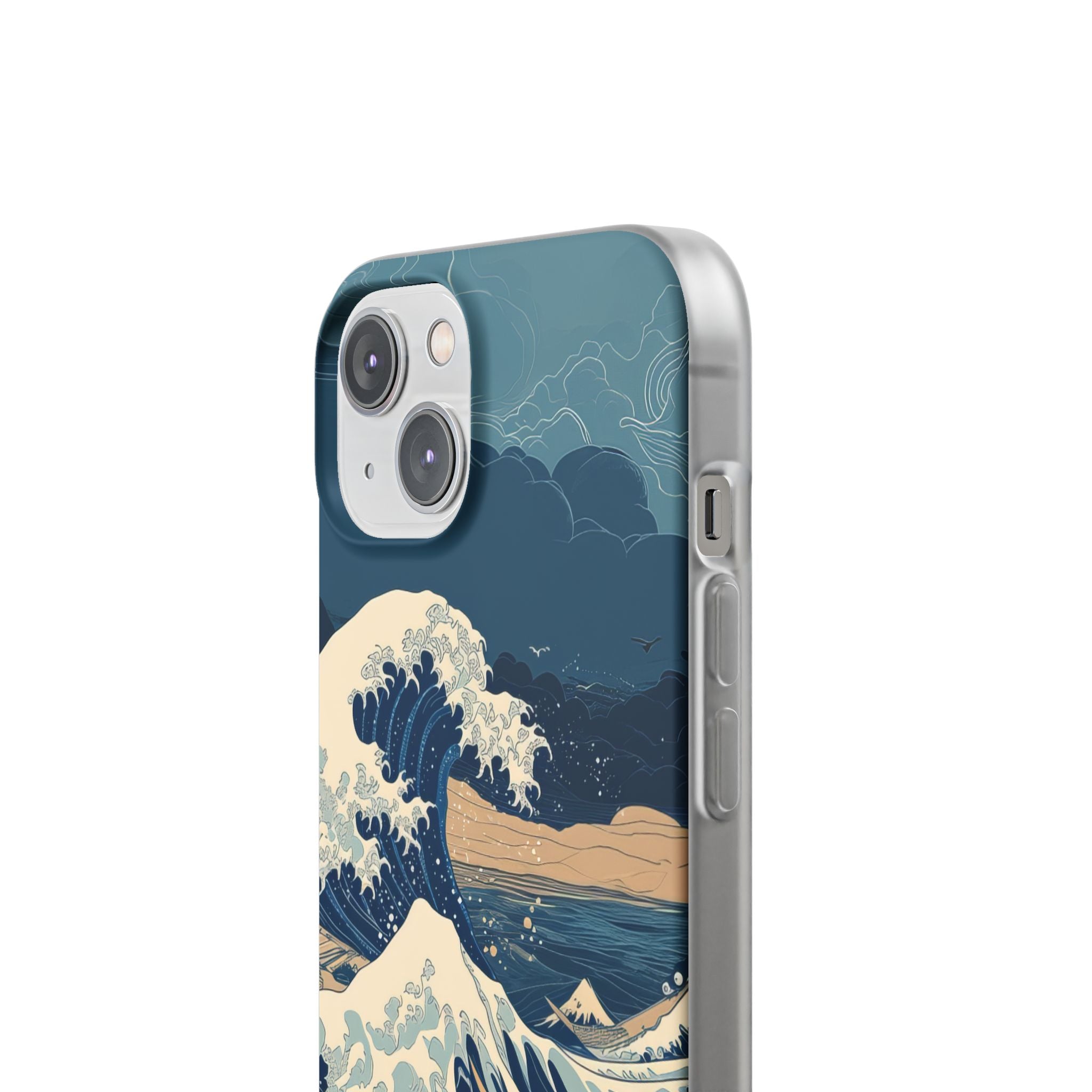 Cresting Blue Wave iPhone 14 Case - Soft