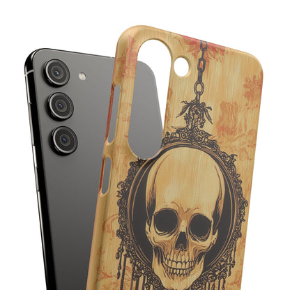 Gothic Skull Elegance Samsung S23 - Slim Phone Case