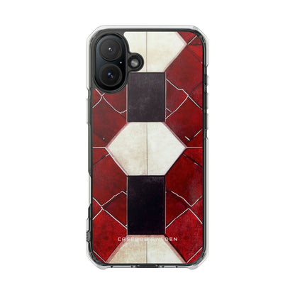 Gothic Hexagon Symmetry iPhone 16 - Clear Impact Phone Case