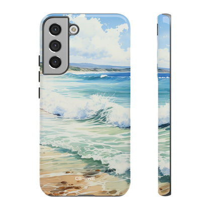 Serene Coastal Watercolors - Samsung Case