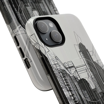 Urban Line Maze iPhone 15 - Robust+