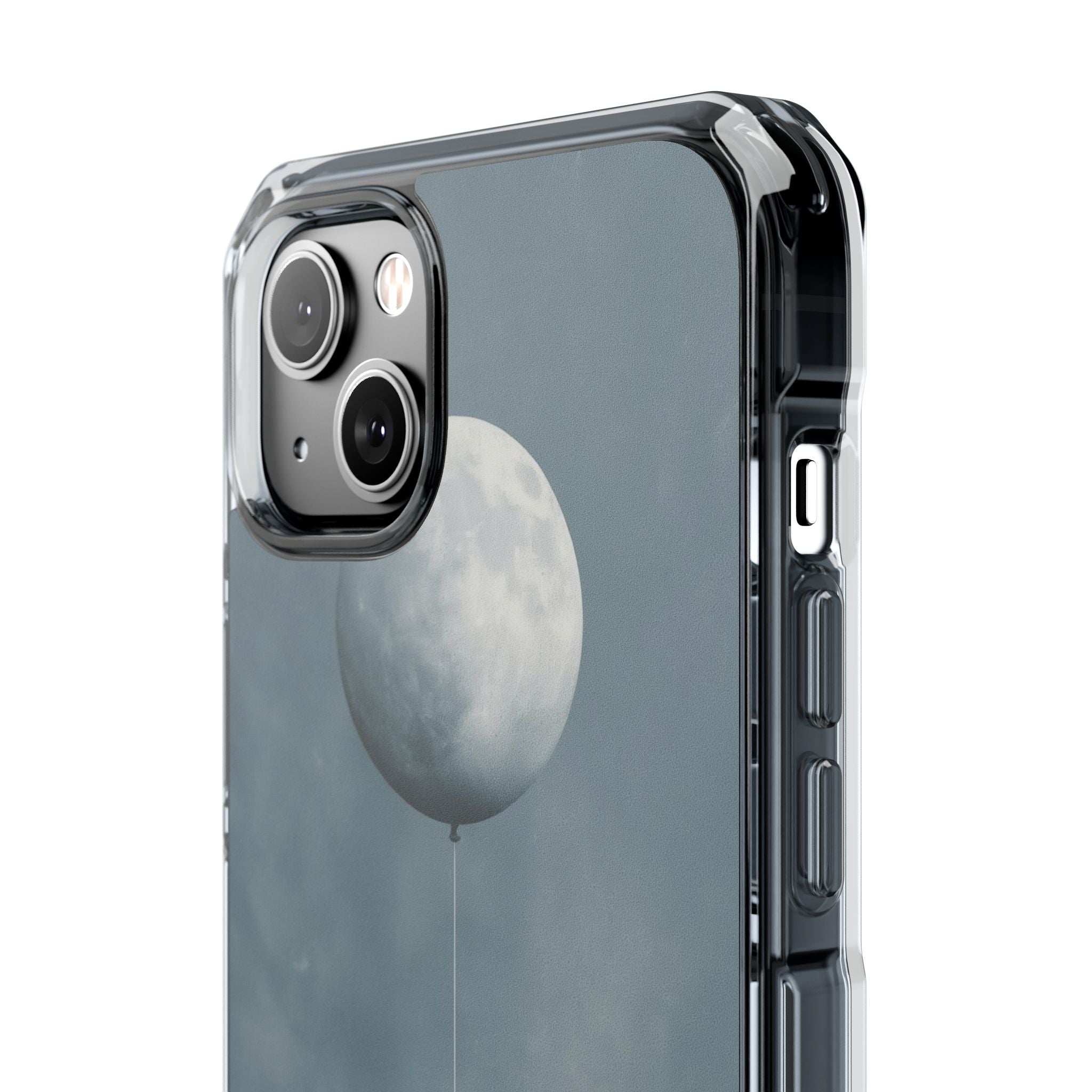 Moon Cradled Softly iPhone Case - Impact