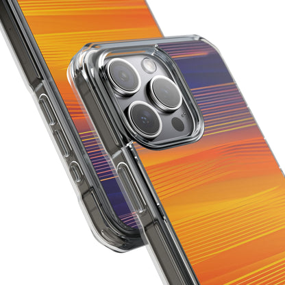 Gradient Sunset Flow iPhone 15 - Clear Impact Phone Case