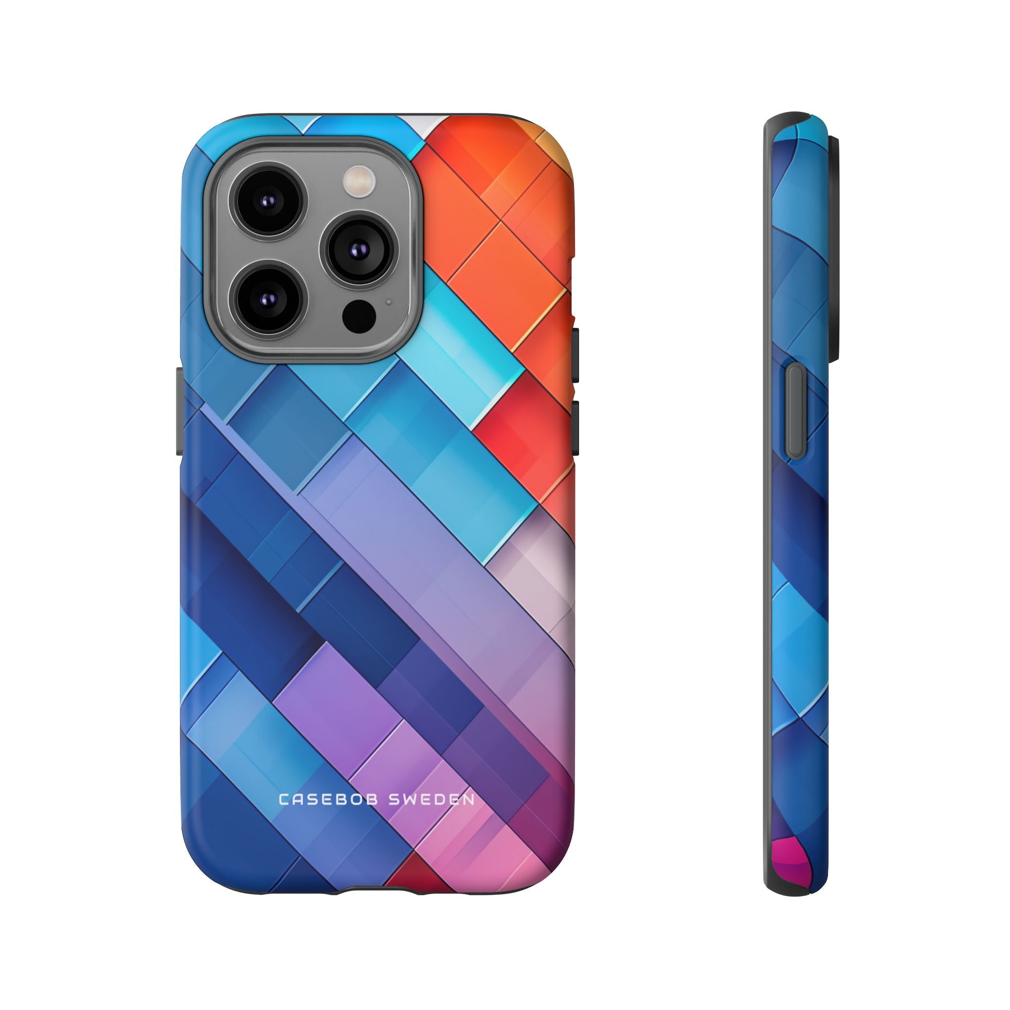 Vibrant GeoFlow iPhone 14 - Tough Phone Case