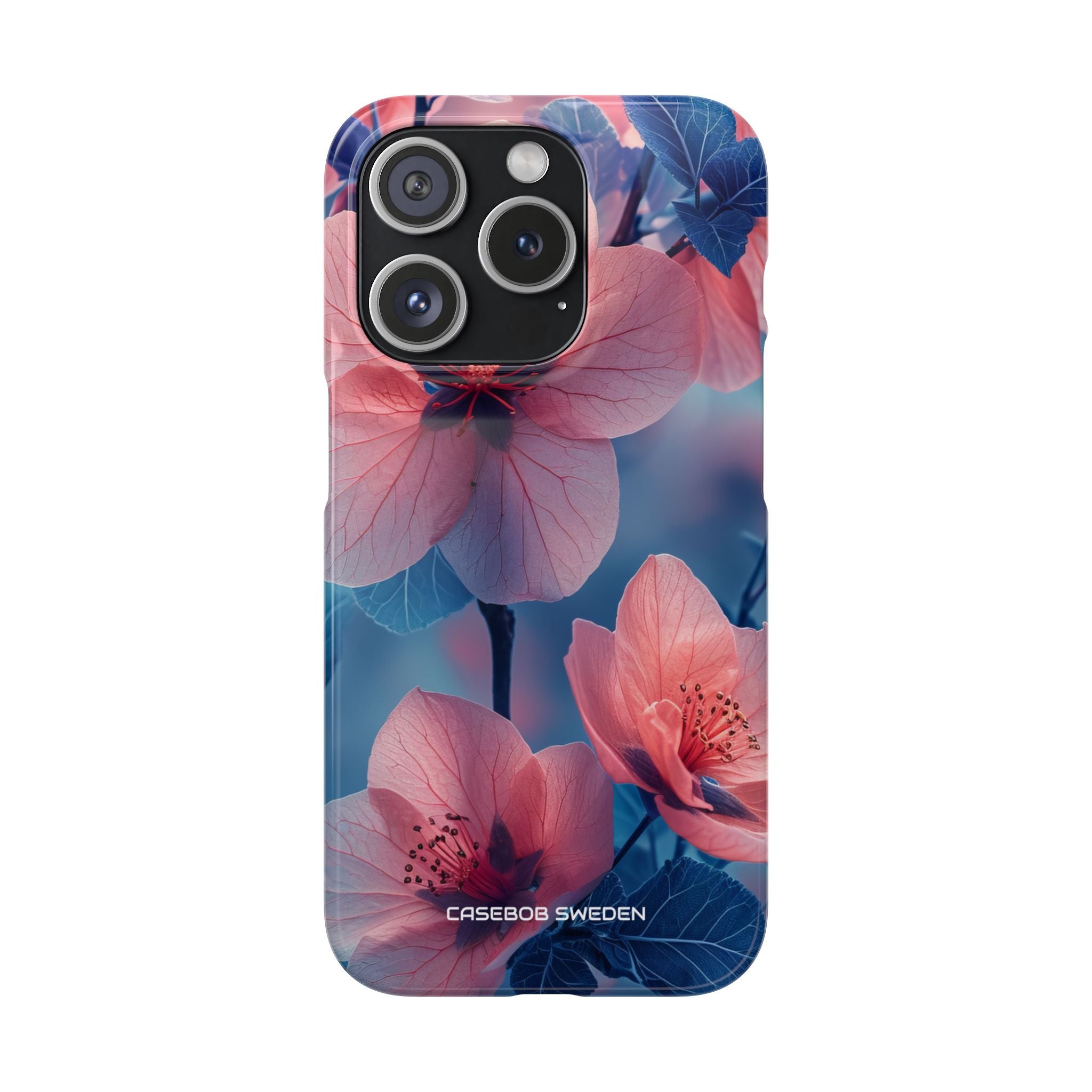 Blossom Serenity - Slim iPhone 15 Phone Case