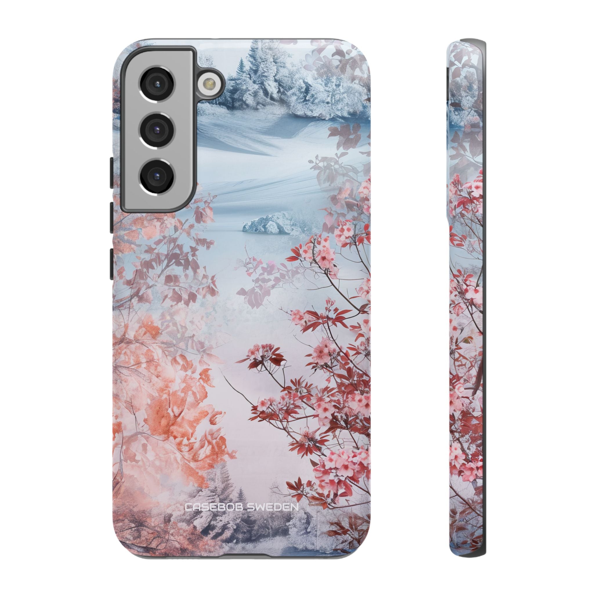 Floral Serenity Case - Tough Samsung S22 Phone Case