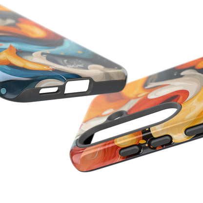 Crimson Ribbon Samsung S25 Case - Tough