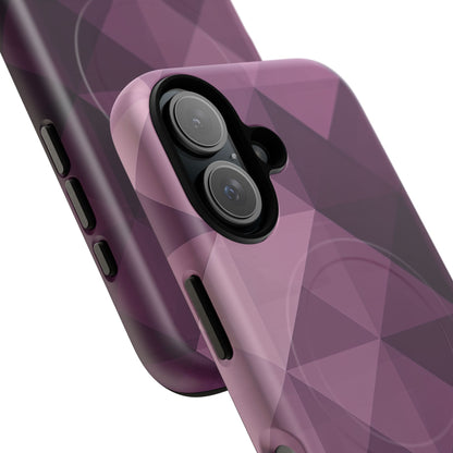 Gradient Purple Mosaic iPhone 16 | Tough+ Phone Case