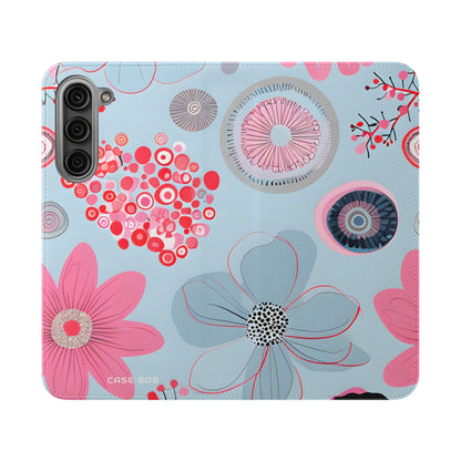 Outlined Bloom Radiance - Samsung S23+ Case - Wallet