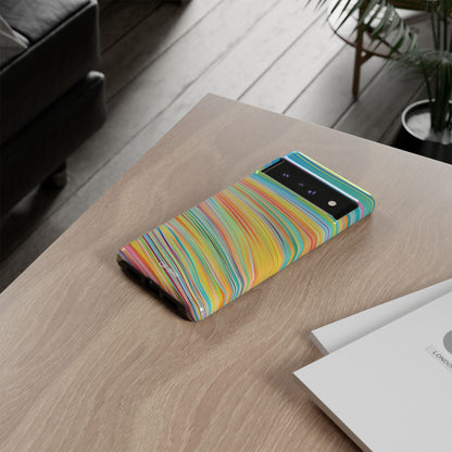 Vibrant Rhythmic Waves - Google Pixel Case