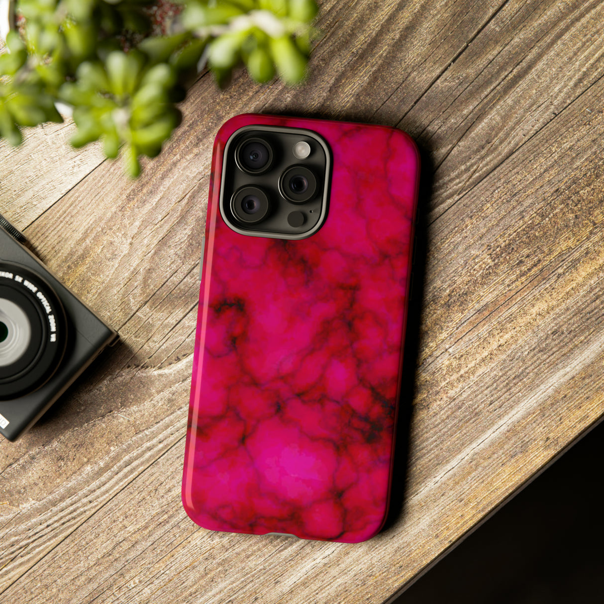 Bright Pink - Protective Phone Case