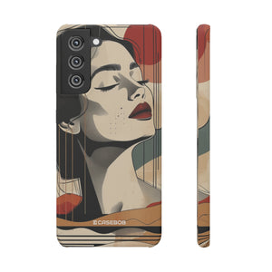 Geometric Serenity | Slim Phone Case for Samsung