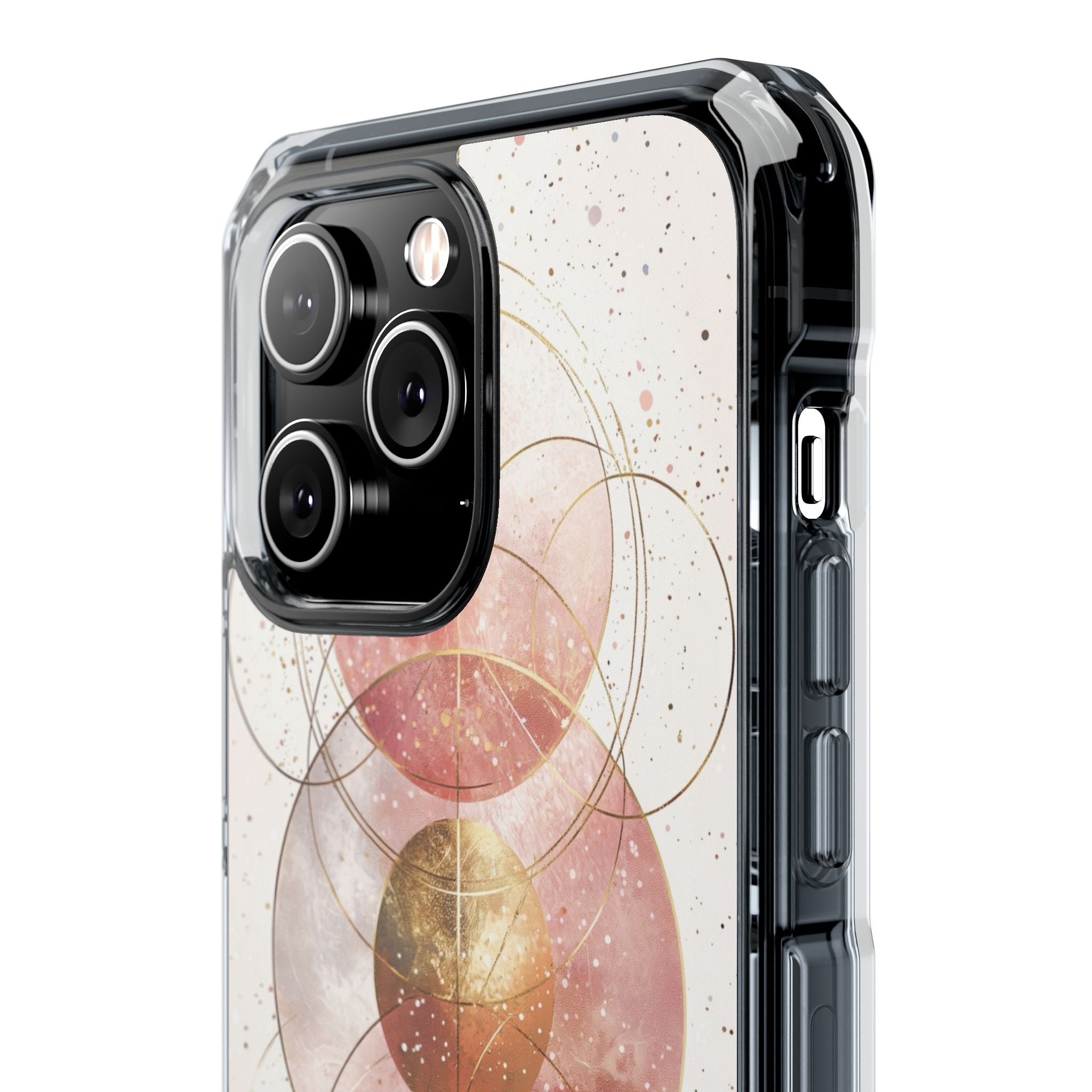Circle Envelops Light iPhone Case - Impact