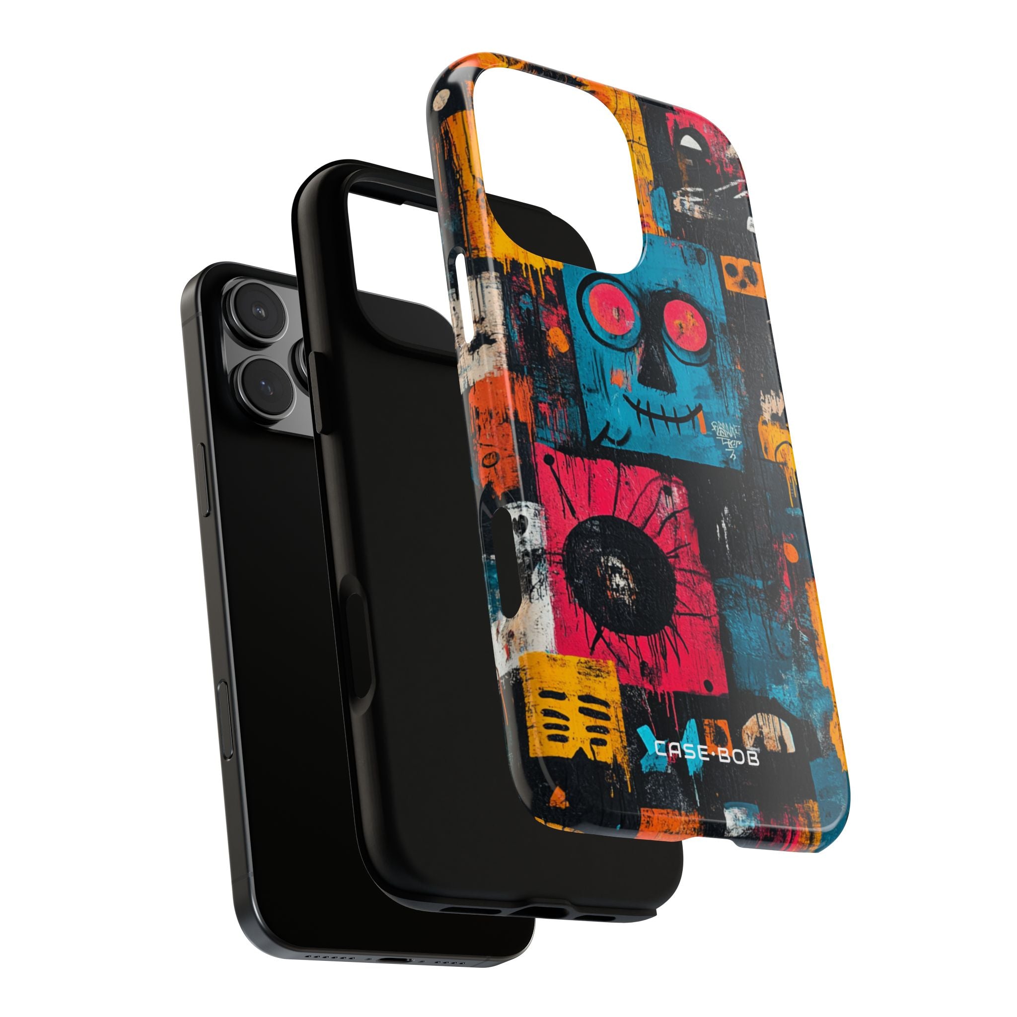 Blue Stitch Smile iPhone 16 Pro Max Case - Tough