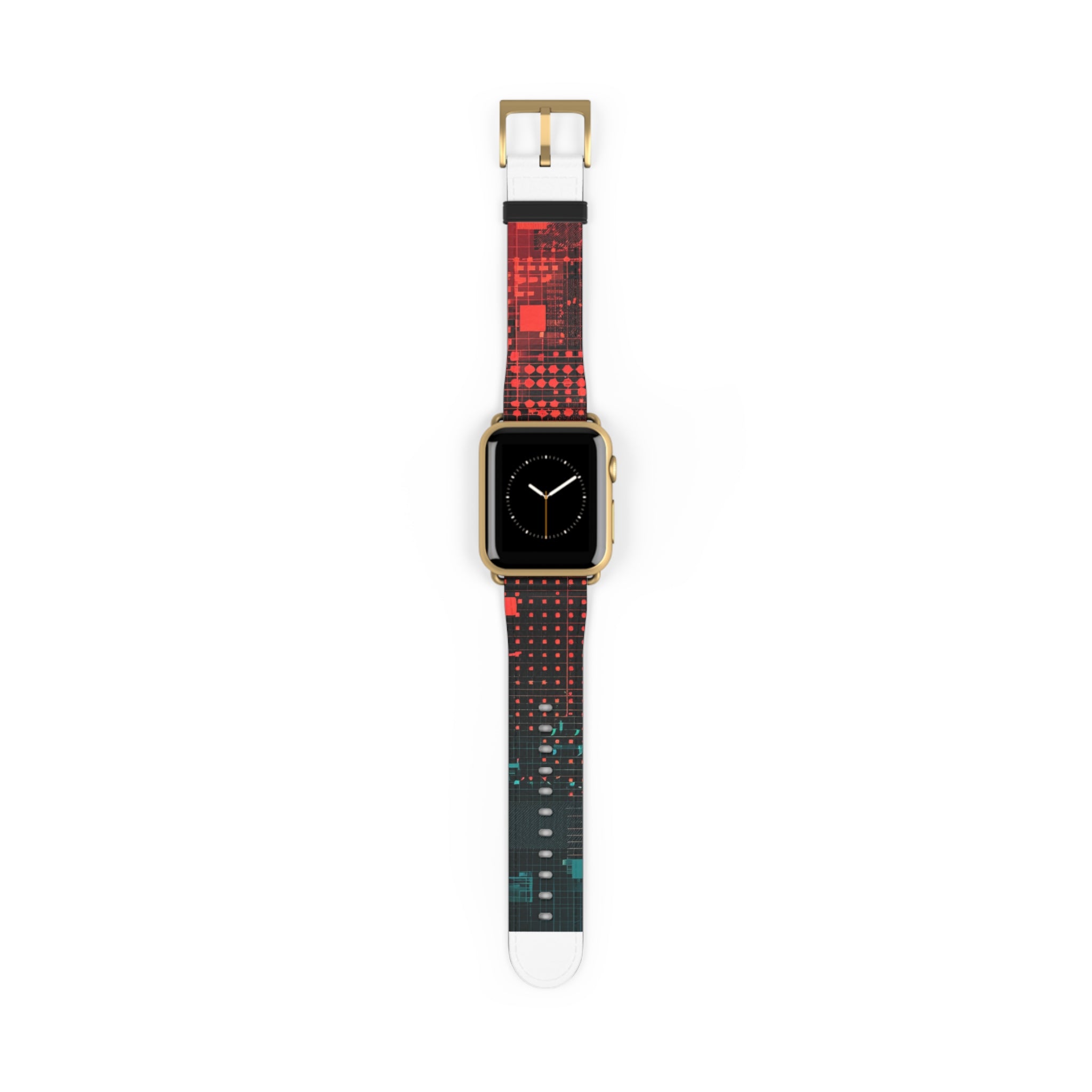 Crimson Circuit - Watch Band