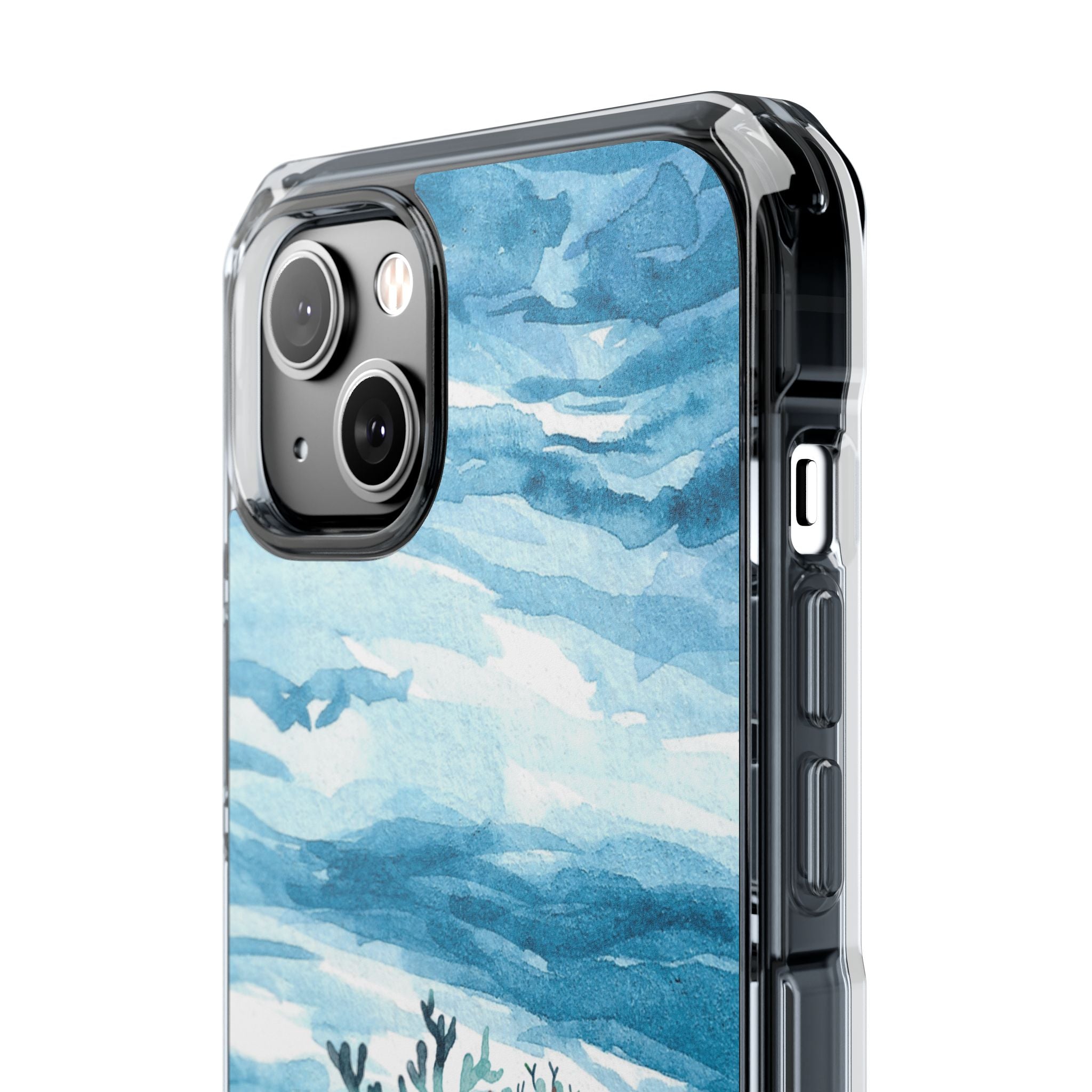 Aquatic Life Watercolors iPhone Case - Impact