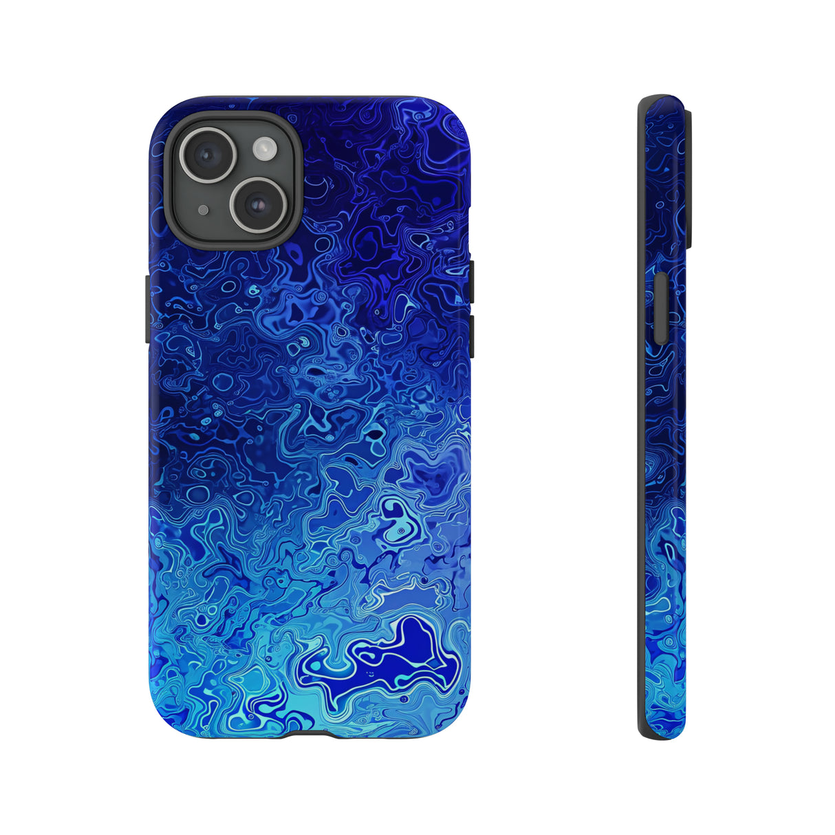 AI Fusion: Metallic Gradient - Protective Phone Case