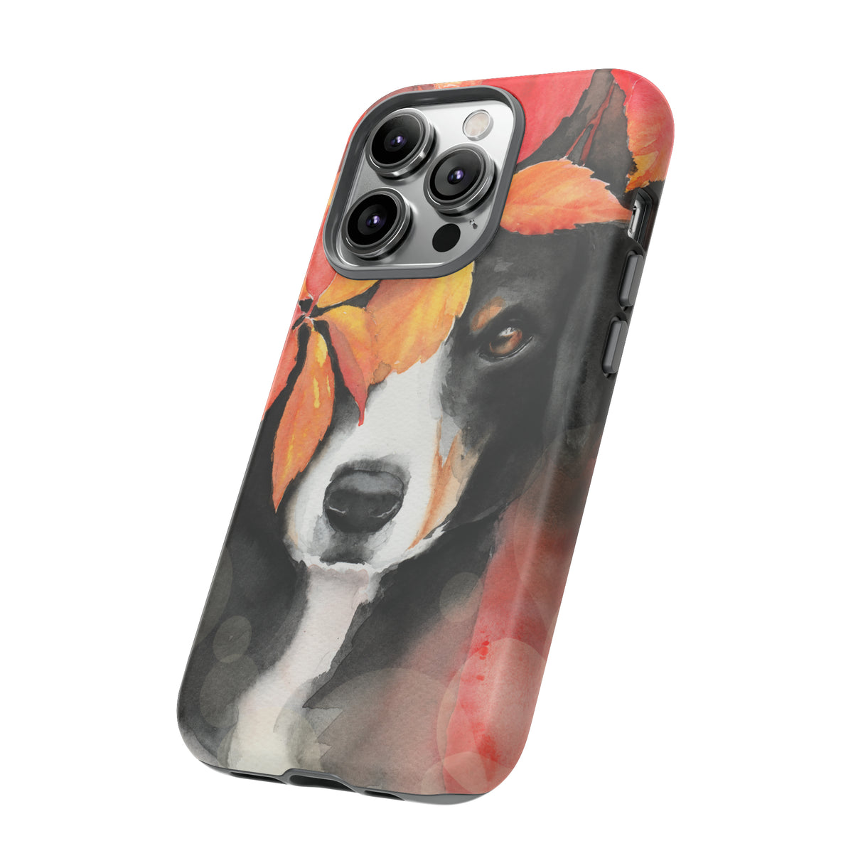 Watercolor Dog - Protective Phone Case