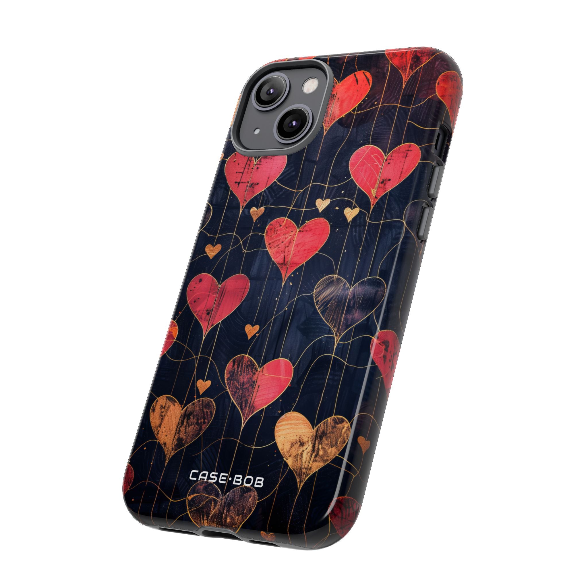 Golden Hearts Network iPhone 14 Plus Case - Tough