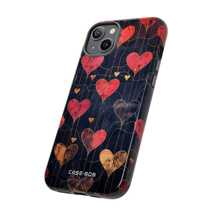 Golden Hearts Network iPhone 14 Plus Case - Tough