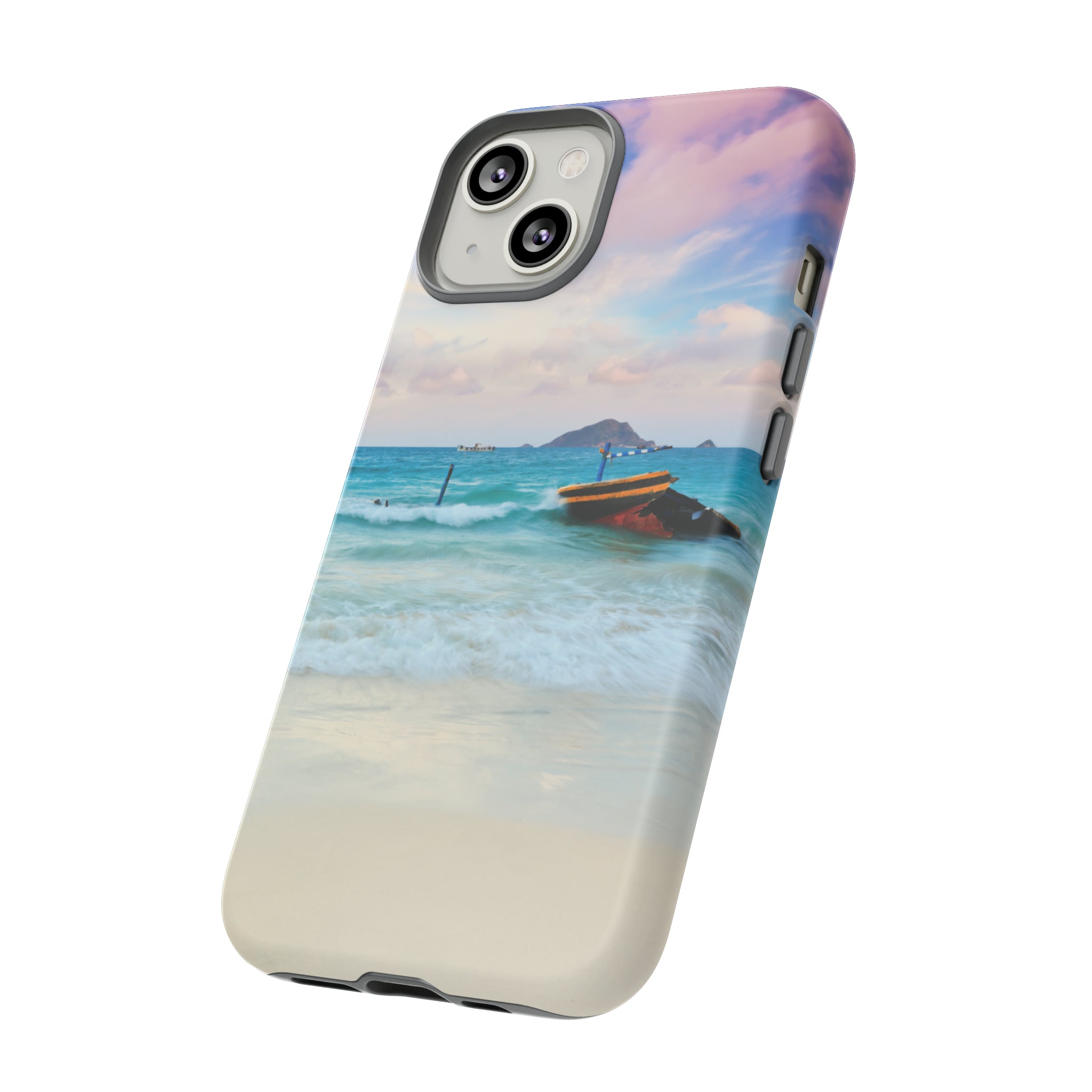 Sunset over Con Dao. Vietnam - Protective Phone Case