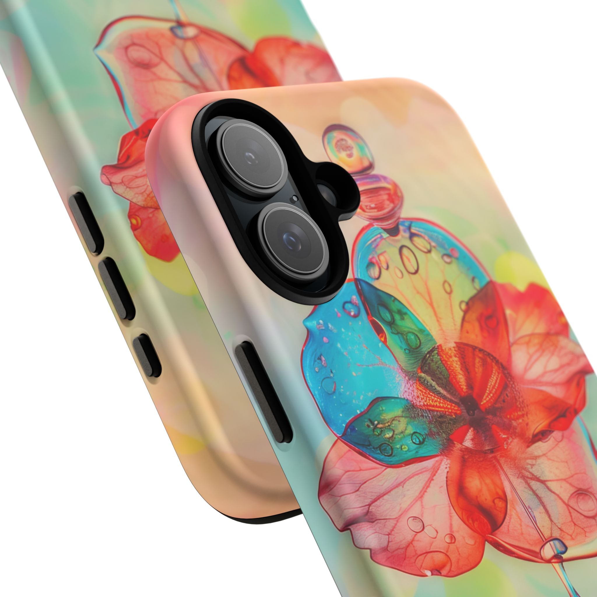 Ethereal Glass Flower iPhone 16 - Tough Phone Case