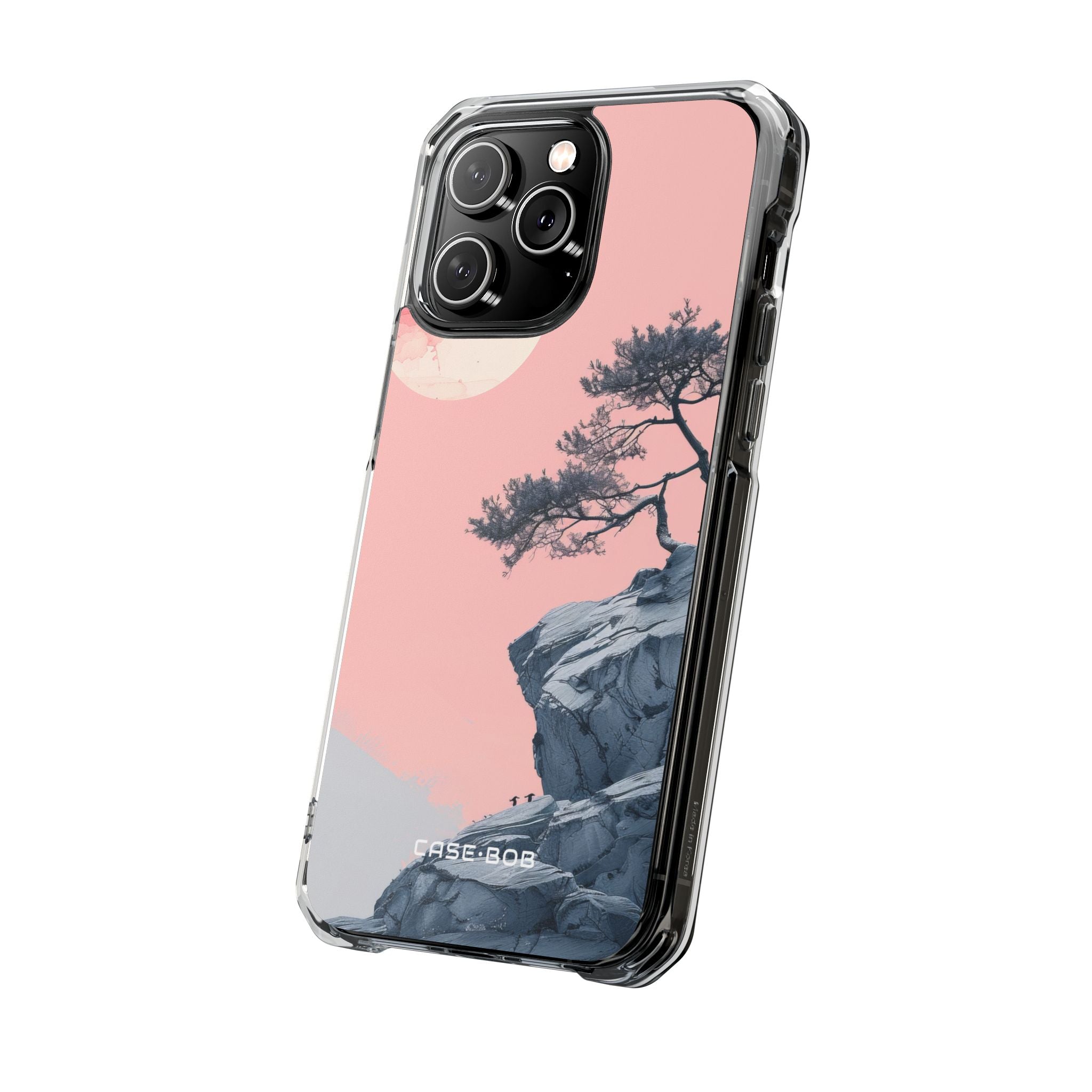 Crimson Moon Tree iPhone 14 Pro Max Case - Impact