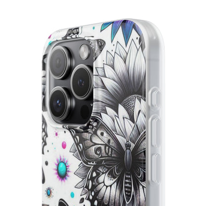 Butterfly Bloom iPhone 15 Pro Case - Soft