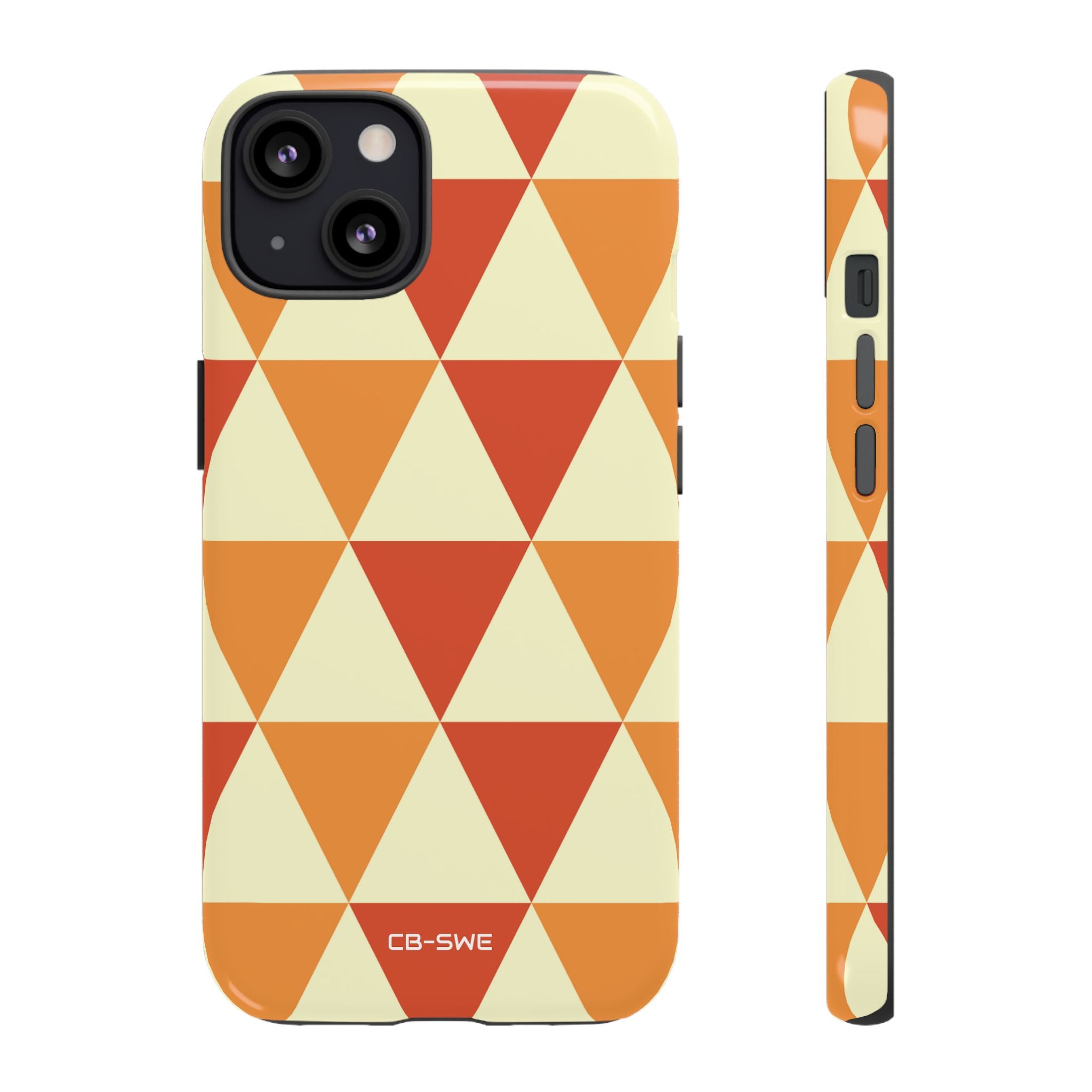 Autumn Triangles Dance - iPhone Case